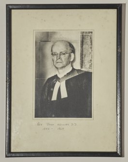 Portrait of Rev John Kellas 1955- 1967
