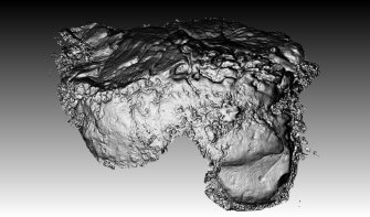 Snapshot of 3D model, Scotland's Rock Art Project, Castleton 7, Stirling