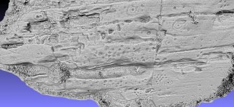 Snapshot of 3D model, from Scotland's Rock Art Project, Nether Glenny 21, Stirling