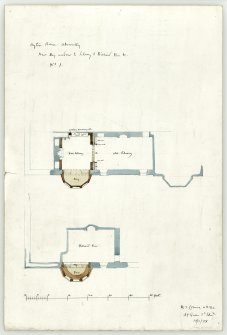 Abernethy, Ayton House. No.1, New bay window to library and billiard room. 