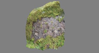 Snapshot of 3D model, from Scotland's Rock Art project, Waterhead, Machar Stones, Stirling