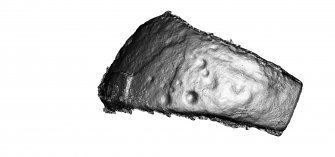 Snapshot of 3D model, from Scotland's Rock Art Project, Buaile Risary, North Uist, Western Isles