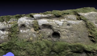 Snapshot of 3D model, from Scotland’s Rock Art Project, Milton Parks 2, Dumfries and Galloway