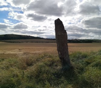 Digital photograph of panorama, from Scotland’s Rock Art Project, Easter Broomhouse, East Lothian