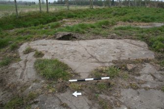 Digital photograph of panel, from Scotland's Rock Art Project, Castleton 11, Stirling