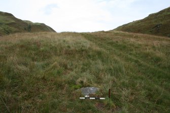 Digital photograph of rock art panel context, Scotland's Rock Art Project, Glen Dohmaine, Kilmartin, Argyll and Bute