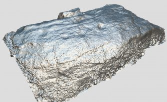 Snapshot of 3D model, from Scotland's Rock Art Project, Achadh Mor, Highland