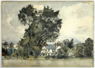 Watercolour by James Salmon of Arrat's Mill, Brechin.