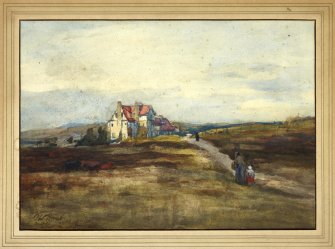 Watercolour by Thomas Hunt, James Salmon's brother-in-law, of Rowantreehill, Rowantreehill Road, Kilmacolm.