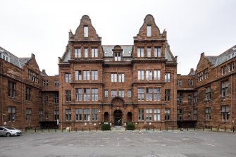 General view of main building from South