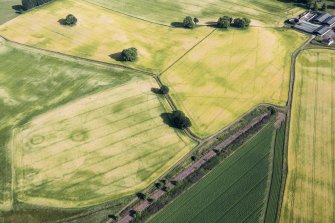 Oblique aerial view.