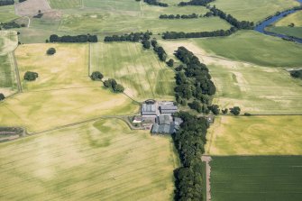 Oblique aerial view.
