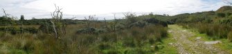 Digital photograph of rock art panel context, Scotland's Rock Art Project, Craigberoch 2, Bute, Argyll and Bute