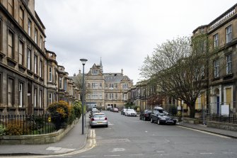 Millerfield Place.  View from north.