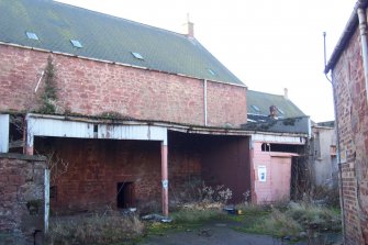 Historic building survey, Co-Op Buildings, Co-op Building, West Barns, Dunbar, East Lothian