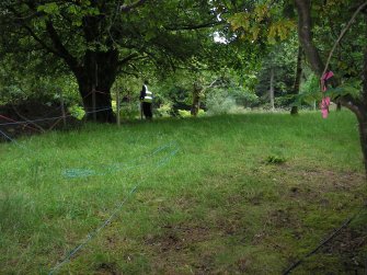 Survey photograph, Direction to S,  General site view pre-ex, Ardanaiseig Hotel, Loch Awe