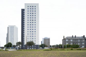 General view from north showing Beachview Court and Aulton Court. 