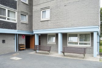 Seaton House. View of entrance. 