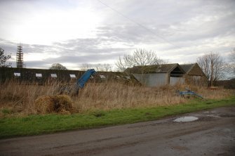 Survey photograph of Steading Buildings 3, 4 and 7, looking NE, Blairs College and Estate