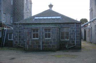 Survey photograph of New College, N side of kitchen block, Blairs College and Estate 