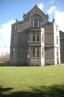 Survey photograph of New College, W end of 1906 extension, Blairs College and Estate