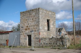 Survey photograph of Steading, Doocot looking NE, Blairs College and Estate 