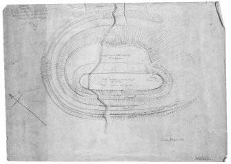 Plan in pencil, 1":32' (Buchanan?)