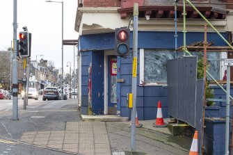 View of principle entrance and corbelling