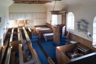 General view from west gallery