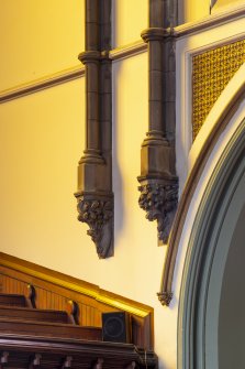 Detail of corbels and columns