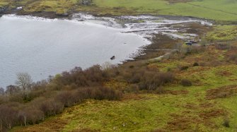 Oblique aerial view