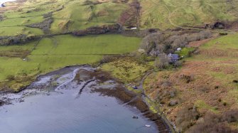 Oblique aerial view