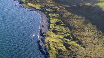 Oblique aerial view