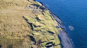 Oblique aerial view