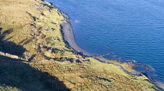 Oblique aerial view