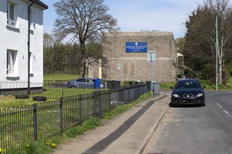 View of Church from south from Brewster Avenue