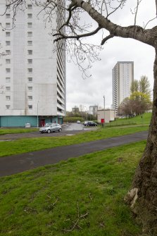 Wyndford Road South view of 151 elevation with 120 in background