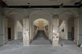 Ground Floor. General view of main staircase looking north.
