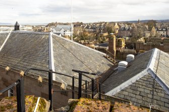 Roofscape general view looking northeast