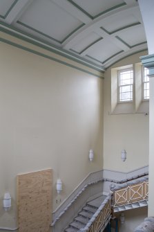 First Floor. General view of main staircase 