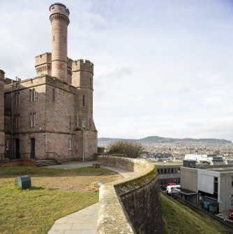 View of north wing looking west
