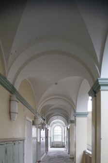 First floor Detail of vaulted corridor