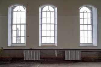 View of arched windows on first floor