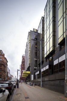 General view of St Vincent St frontage from East