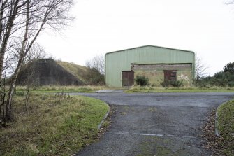 View of WW2 magazine opposite west end of Mannheim Oleum plant