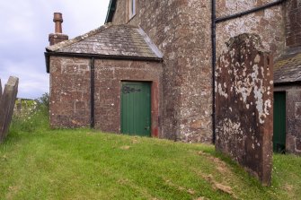 View of east doorway
