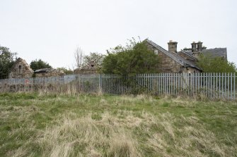 View of west facade from west.