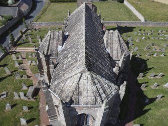 Oblique aerial view from east.