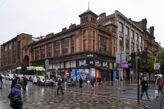 General view from Sauchiehall St from northeast