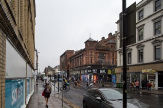 General view from Hope St from north